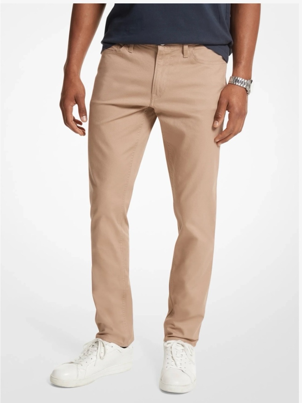 Michael Kors Parker Slim-Fit Stretch-Twill Pants size 38/30